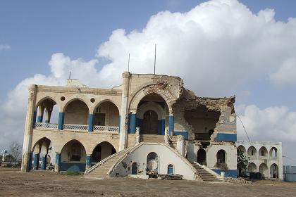 Gibi or Governor's Palace - Taulud Island Massawa Eritrea.