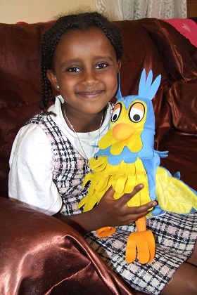 Delina and "Meneer de Uil" - Edaga Arbi Asmara Eritrea.