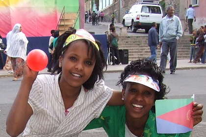 Sweeties selling sweeties and more - Harnet Avenue Asmara Eritrea.