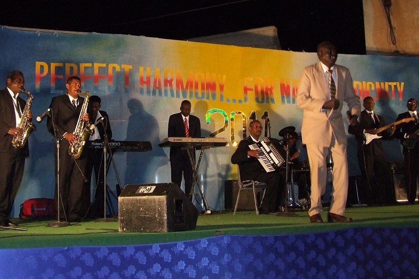 Jazz from Sudan - City Park stage - Asmara Eritrea.