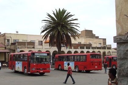 Bus station - Eritrea Square Asmara Eritrea.