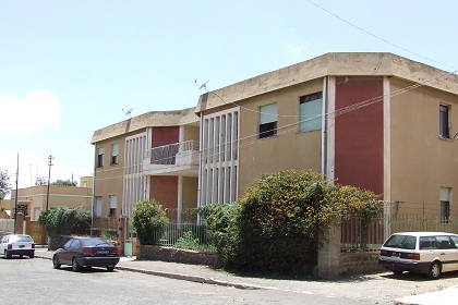 Modern houses - Affa Romeo area Asmara Eritrea.