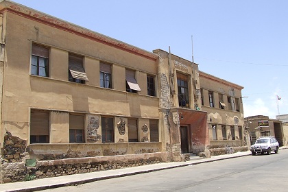 Former Alfa Romeo office - Affa Romeo area Asmara Eritrea.