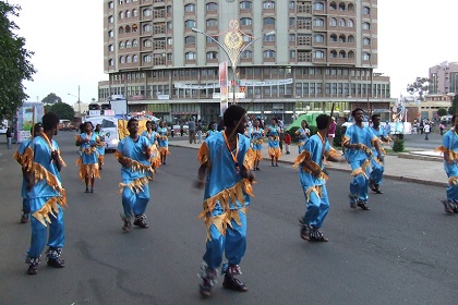 Carnival - Sematat Avenue Asmara Eritrea.