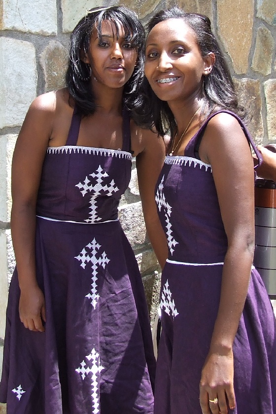 Waitresses of the Harhare Recreation Center - Asmara Eritrea.