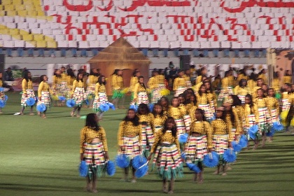 4000 students performance - Asmara Stadium Asmara Eritrea.