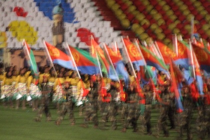 4000 students performance - Asmara Stadium Asmara Eritrea.