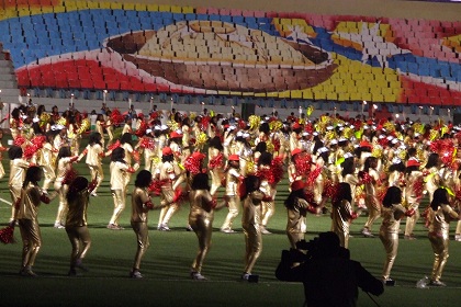 4000 students performance - Asmara Stadium Asmara Eritrea.