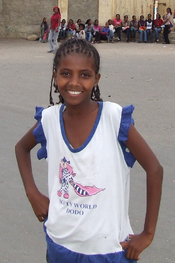 Young Eritrean woman - Keren Eritrea.