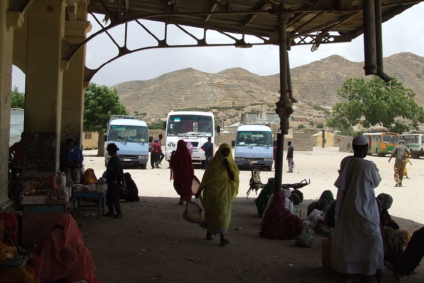 Bus terminal - Keren Eritrea.