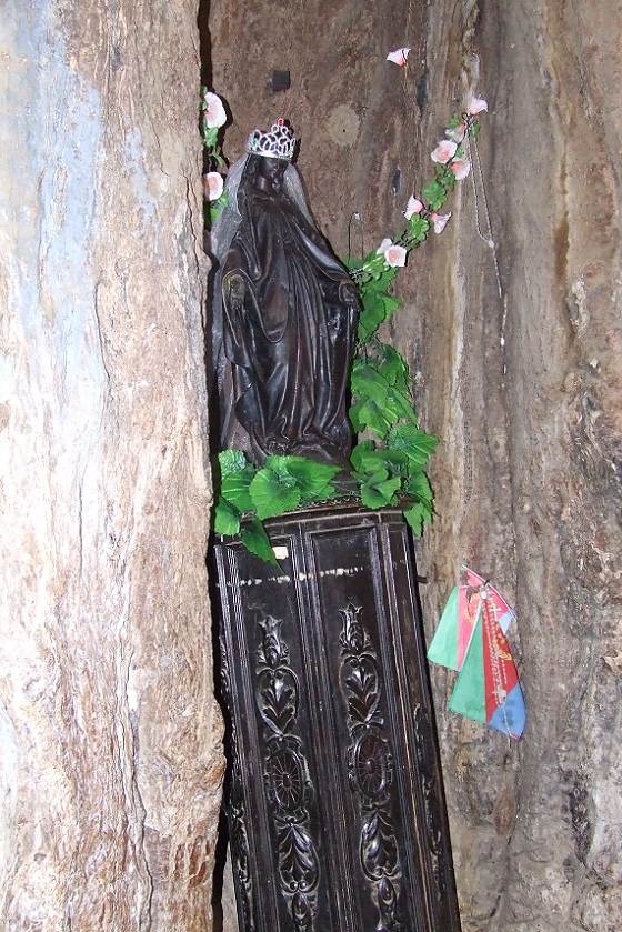The black Madonna in the hollow baobab tree - Mariam Dearit Keren Eritrea.