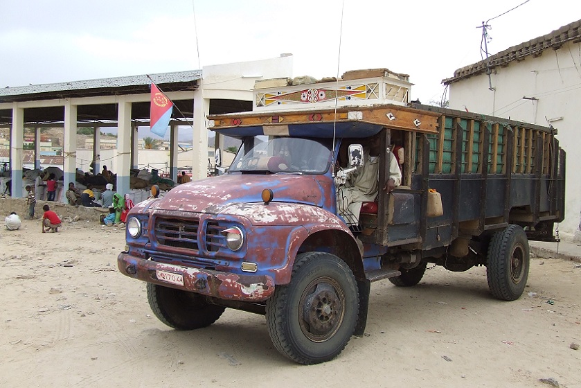 Antique Bedford truck from Sudan - Keren Eritrea.