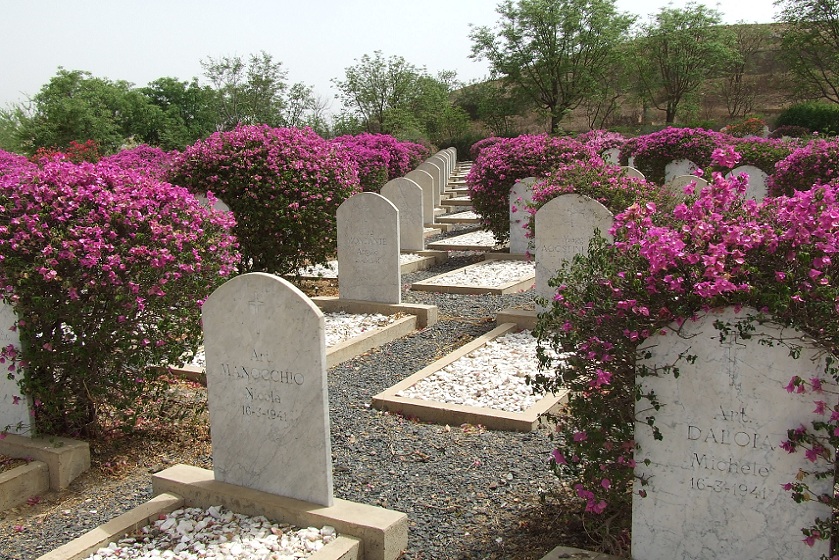 Italian War Cemetery  - Keren Eritrea.