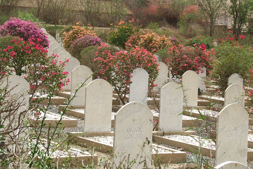 Italian War Cemetery  - Keren Eritrea.