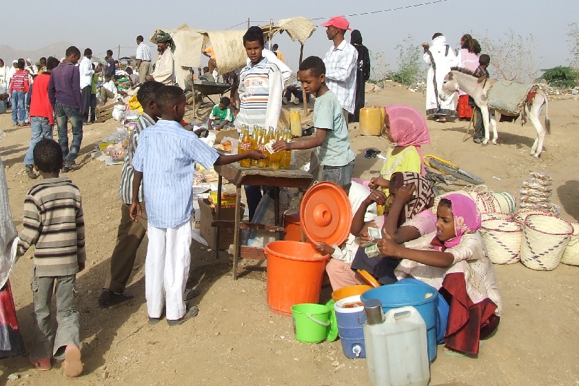 Small scale trade - Mariam Dearit Keren Eritrea.