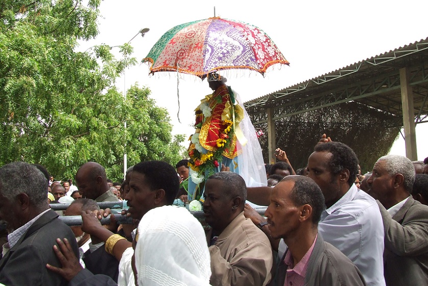 Procession around the baobab tree - Mariam Dearit Keren Eritrea.
