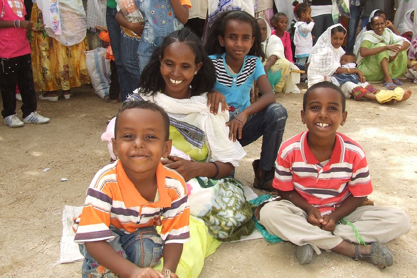 Eritrean family - Mariam Dearit Keren Eritrea.