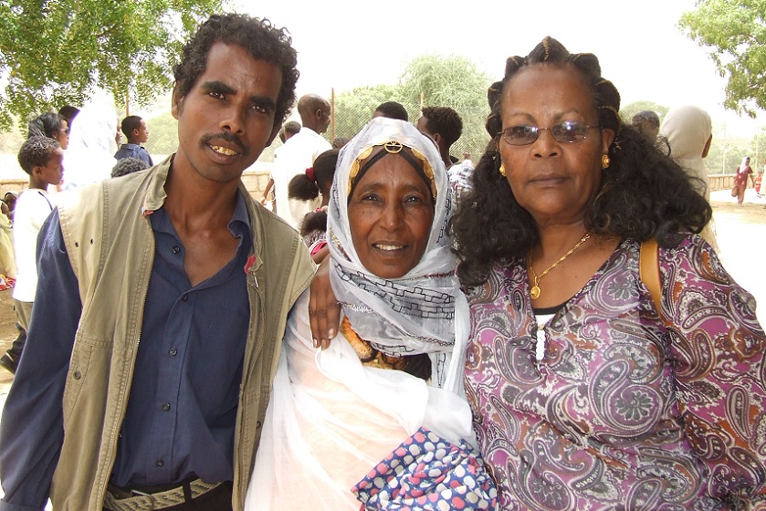 Bereket, Hansu, and Mebrat - Mariam Dearit Keren Eritrea.