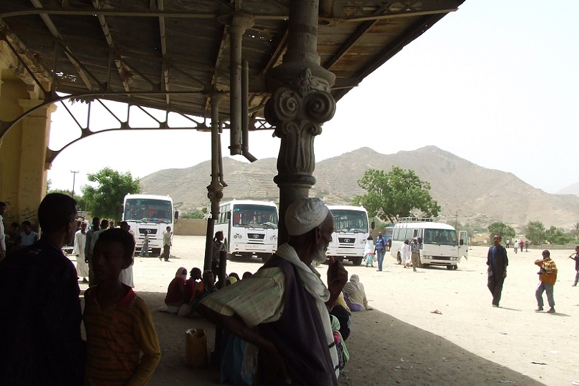 Bus terminal - Keren Eritrea.