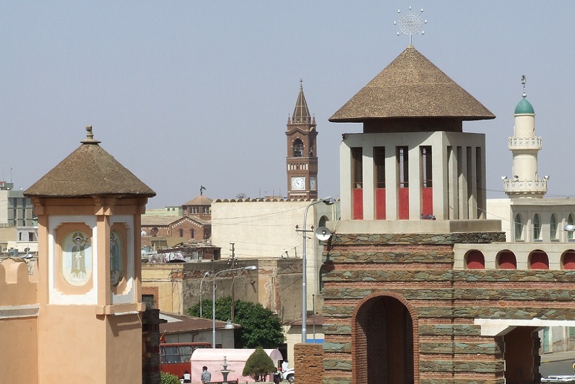 Catholic, Orthodox and
Muslim religious landmarks united.