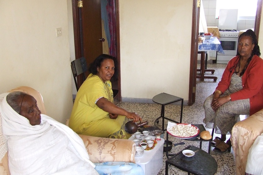 Traditional coffee - Corea Housing Complex Asmara Eritrea.