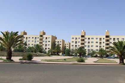 Modern apartments - Corea Housing Complex Asmara Eritrea.
