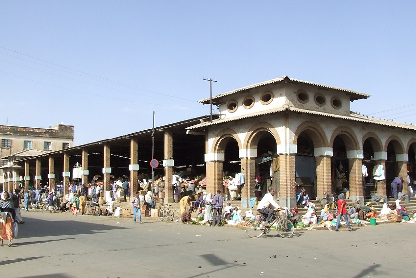 Covered markets - Adi Keyh Street / Barka Street Asmara Eritrea.