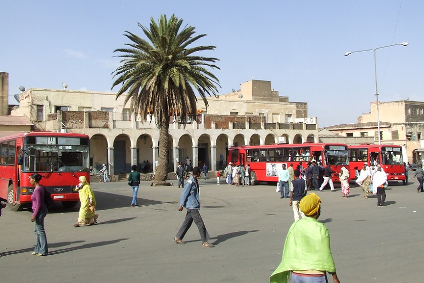 Mede Ertra bus station - Asmara Eritrea.