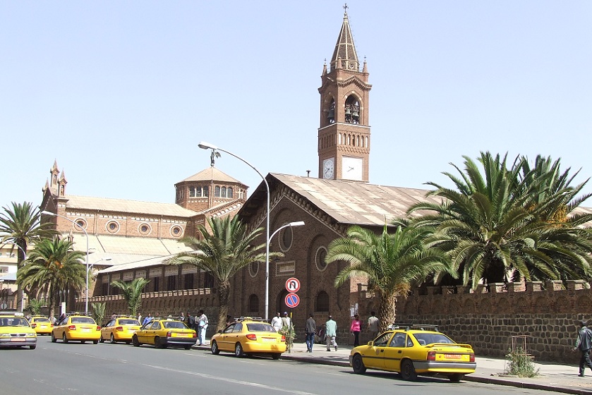 Catholic Cathedral - Harnet Avenue Asmara Eritrea.