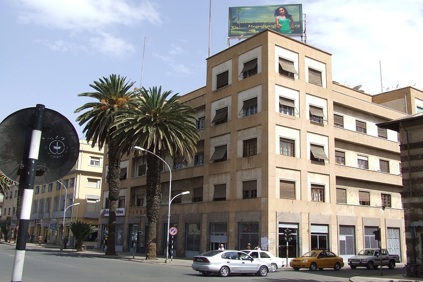 Shops and apartments - Harnet Avenue Asmara Eritrea.