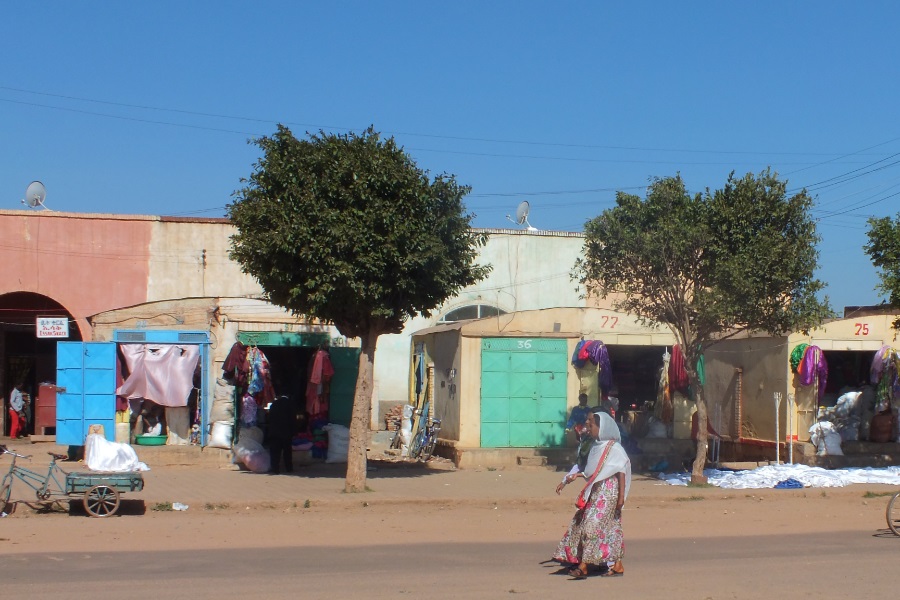 Shops and workshops - Edaga Arbi Asmara Eritrea.