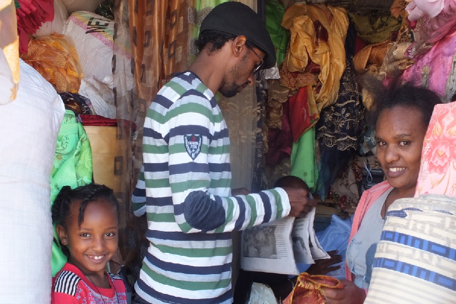 Shop (interior) - Edaga Arbi Asmara Eritrea.