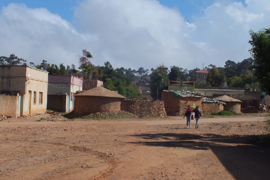 Traditional houses - Acria Asmara Eritrea.