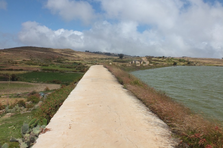 Mini dam - Shortcut to Adi Nefas Asmara Eritrea.