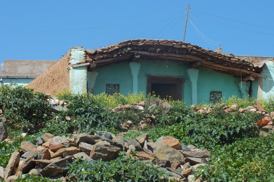 Traditional house (hidmo) - Adi Nefas Eritrea.