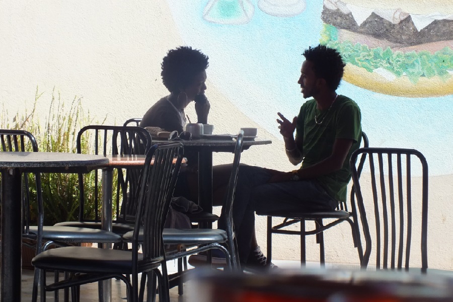 Golden Fork Fast Food Restaurant - Asmara Eritrea.