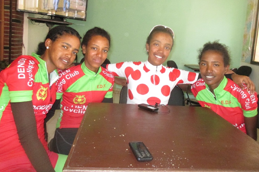 Girls of the Denden Cycling Club - Asmara Eritrea.