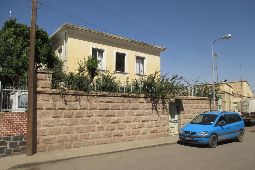 Kohayto Street - Cinema Roma area Asmara Eritrea.