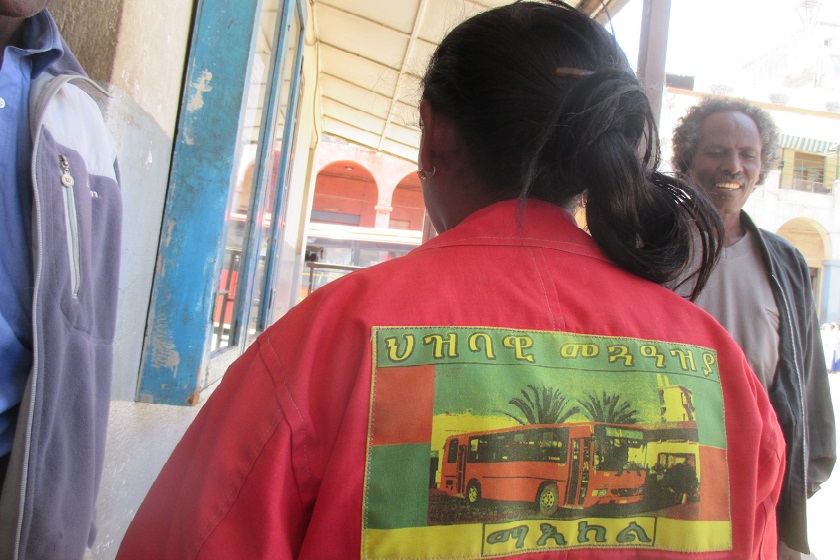 PTZM staff - Mede Ertra bus station Asmara Eritrea.