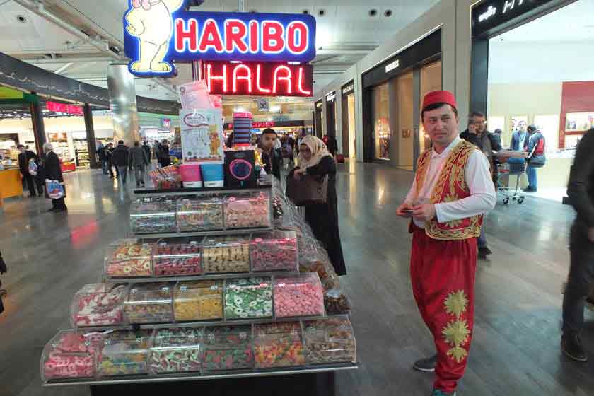 Candy Bar - Istanbul Ataturk Airport Turkey.