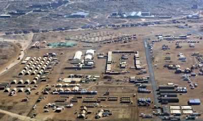 Aerial view on the camp - Dekemhare - December 2000
