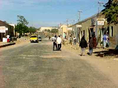 Street in Dekemhare - January 2001