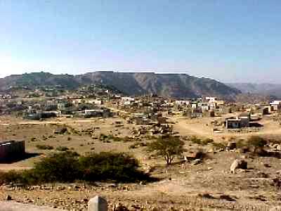 The town of Senafe - December 2000