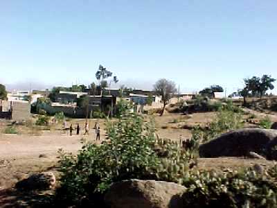 A town on the way to Senafe - January 2001